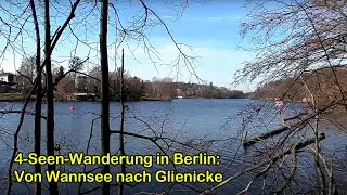 4-Seen-Wanderung in Berlin: Von Wannsee nach Glienicke