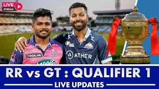 Qualifier :1 RR vs GT Live Updates | GT vs RR Weather Update