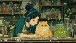 Calm Cat Piano Podcast ~ Relaxing Music for Cats & Pets | Soothing Feline Sleep Aid