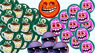 Agar.io Intense Battle With Rush Mode Solo To Team Agario Epic Gameplay!