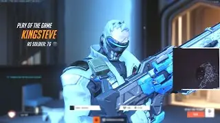 GALE SOLDIER 76 AND CASSIDY GAMEPLAY - POTG [ OVERWATCH 2 TOP 500 SEASON 6 ]