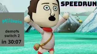 Speedrun miitopia Demo% in 30:07 switch 2