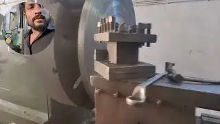 Heavy duty machine work || lathe machine || vertical lathe machine || vtl machine || company vlog ||