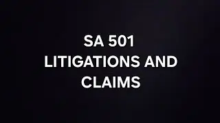 SA 501 | SPECIFIC CONSIDERATIONS FOR SELECTED ITEMS | AUDIT | PART 2 | CA INTER | LEARN LIKE A PRO
