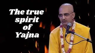 11th Feb. '24 | H.G. Radha Gopinath Prabhu | The true spirit of Yajna | ISKCON Chowpatty Mumbai.