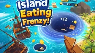 Hole.io pooora island kha gya💥🤯🤯