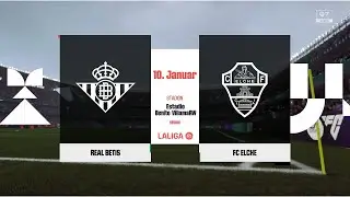 EA Sports ФК 26 | Реал Бетис против Эльче - Кубок Испании | Геймплей для PS5