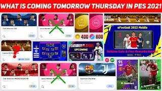 Что ждет нас завтра в четверг в Pes 2021 Mobile || Культовый момент и набор Potw?