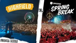SPUTNIK SPRING BREAK oder HIGHFIELD - wo feiert sich's besser?? | Festival Battle