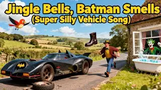 Batman Smells (Super Silly Vehicle Song) #batmansmells #batman #unclewillie #kidssongs #jinglebells