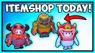FALL GUYS ITEM SHOP TODAY *DOOM SLAYER SET*
