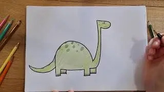 Disegniamo insieme un Dinosauro