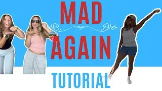 Mad Again by BunnaB* EASY DANCE TUTORIAL (beginner friendly) 