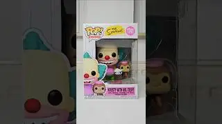 Funko Pop Unboxing Krusty the Clown (with Mr. Teeny) 🐒 #funkopop #unboxing #krusty #simpsons #shorts