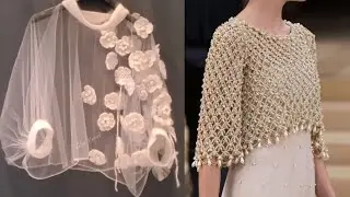 Embroidered short shrug design ideas/beautiful short shrug for top,lehenga/new shrugs