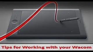 Tips for Adjusting and Working with a Wacom Tablet