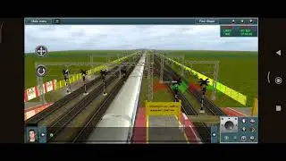 Trainz Android Gameplay 🚆 | Chengalpattu&ndash;Chennai Central&ndash;Arakkonam | EMU, WAP7, Vande Bharat 🚦#viral