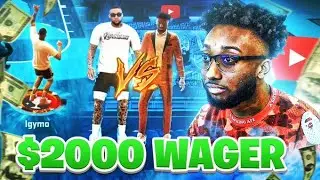 ANNOYING TV CHALLENGED ME TO A $2000 WAGER! BEST CENTER JUMPSHOT ON NBA 2K20!