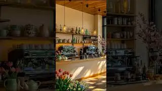 Relaxing Outdoor Cafe Music For Stress Relief | Peaceful Jazz for Calm Reflection and Calm Mind