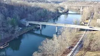 Pleasant Valley (Bentons Ferry area) - Bird's Eye View