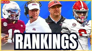 SEC Football Week 8 POWER RANKINGS: How Many CFP Contenders?