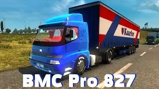 Euro Truck Simulator 2 {1.26}. Обзор мода: BMC Pro 827. (Ссылка в описании)