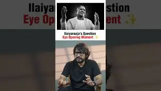 ✨ Ilaiyaraaja's Question - Eye Opening Moment | Vishnu Varadhan #Ilaiyaraja #Yuvan #Sarvam #viral