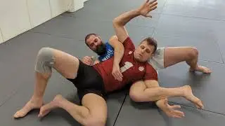 Chest Wrap Double Leg Defense to Triangle