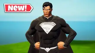 NEW SHADOW SUPERMAN SKIN IN FORTNITE | Gameplay & Review