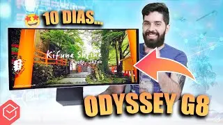⭐OLED e ENORME! O MELHOR MONITOR GAMER que j&aacute; USEI! // ODYSSEY G8 34&rdquo;