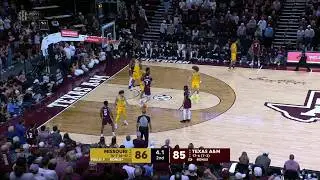 MIZZOU CLUTCH BLOCK SEALS WIN OVER AGGIES IN COLLEGE STATION 😱 | ESPN College Basketball