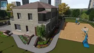 Modeling Lumion 7 Modern Vila Design - Nir3D Rendering