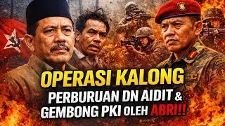 OPERASI KALONG: Perburuan DN Aidit dan Gembong PKI oleh ABRI‼️