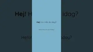 Learn Swedish Vocab! #learnswedish #swedish #swedishforbeginners