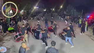 موكب عزاء حامل اللواء - الرادود حسين الدليمي - المشرعه يريدوها محزم كمرها - بغداد الدوره ابودشير