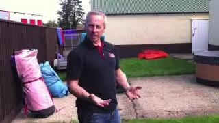 How to Fold a bouncy castle