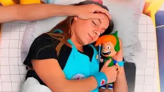 Gato Galactico em: Luna Aprende a ser Independente e Dormir Sozinha ! (learns to sleep alone)