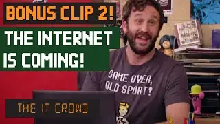 Roy 'Emotional Artistic' The IT Crowd The Internet Is Coming | Bonus Clip 2