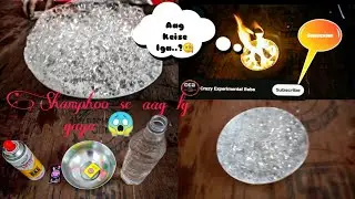 Fire🔥on water💦 Science experiment | shampoo experiment