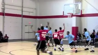 5Red #20 Ayoola Abudu, 6'6 175lbs, St Raymond HS for Boys NY 2012