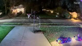 The annoying green pickup truck of Cardinal Forest, Springfield - December 1, 2024, 11:45 PM
