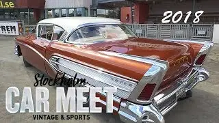 Stockholm Vintage & Sports Car Meet 2018 - Cruising & V8 Rumble