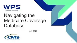 Navigating the Medicare Coverage Database