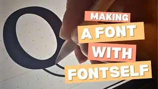 Making a Font with Fontself a little peek at my process.