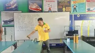 Ship Fitter and Landbased Training Morning Safety Lecture Prior Actual Demonstrations.