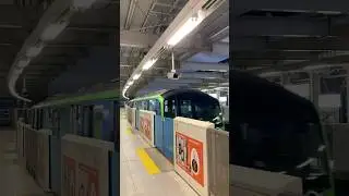 Tokyo Monorail 10000 Series - Departing Haneda Airport Terminal 3 Stn (Airport Exp EB) 東京モノレール10000形