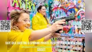 Date Idea Shooting & Spinning Private Painting Class in New York