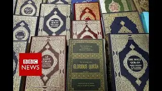 The tunnels that house old Qurans- BBC News