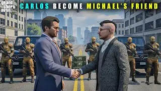 GTA 5 : MICHAEL & CARLOS BECOME FRIENDS || BB GAMING