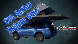 200 Series Landcruiser - ‘Subaru Blue’ - AX27, 270 XT MAX Awning- The Bush Company